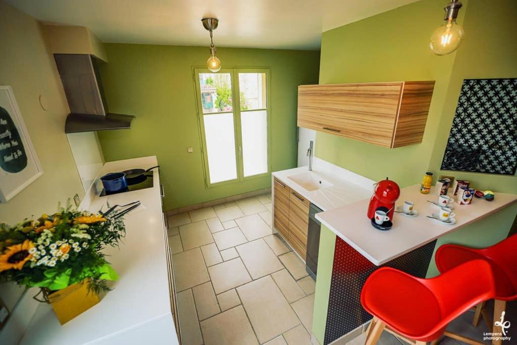 Maison Piscine Interieure Et Garage Troyes Ngoại thất bức ảnh